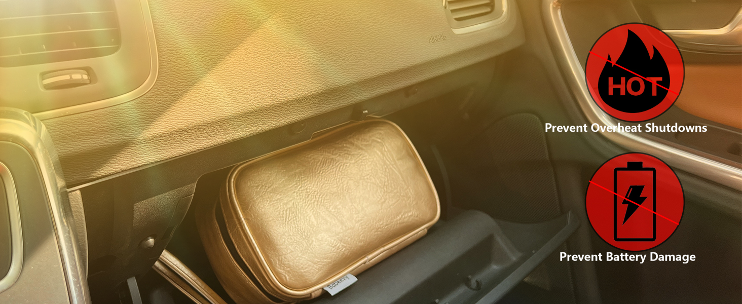 phone cooling case for hot weather