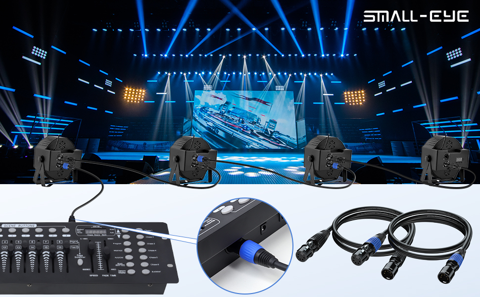 5pin dmx cable 3ft