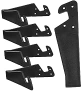 Uonlytech 5 Pcs Mobile Phone Folding V Plastic v Model Cellphone Stand Portable Desk v Smartphone...