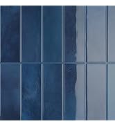 CRE8TIVE 4 Sheets Blue Peel and Stick Backsplash Straight Linear Tile Stick on Backsplash for Kit...