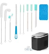 AIEVE Ice Machine Cleaner Brush Sets, 10 Pcs Ice Maker Cleaner Tools Kits with Crevice Cleaning B...