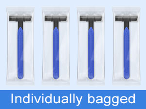 bulk razors disposable individually wrapped