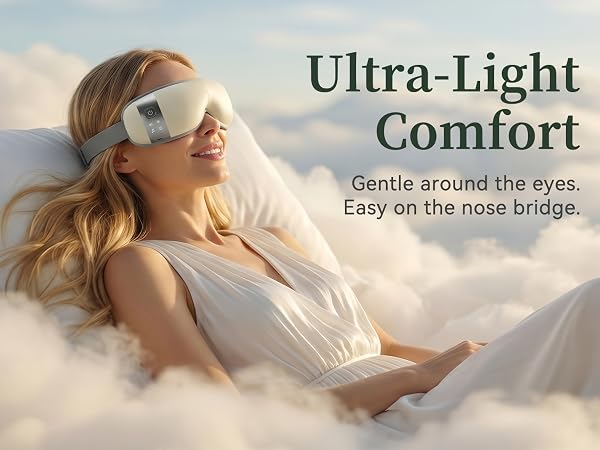 lightweight eye mask, portable wellness gift, 288g