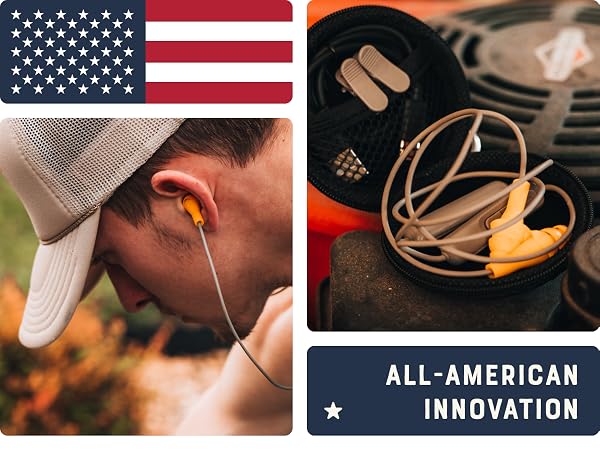 Elgin Ruckus Wireless Bluetooth Earplug Headphones