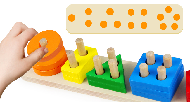 Stack it by size