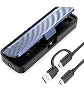 Xiaobi NVMe Enclosure, Tool-Free Installation, USB 3.2 Gen 2 (10 Gbps) to M.2 NVME M-Key/(B+M) Ke...