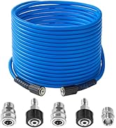 FIXFANS Upgrade Pressure Washer Hose – 1/4