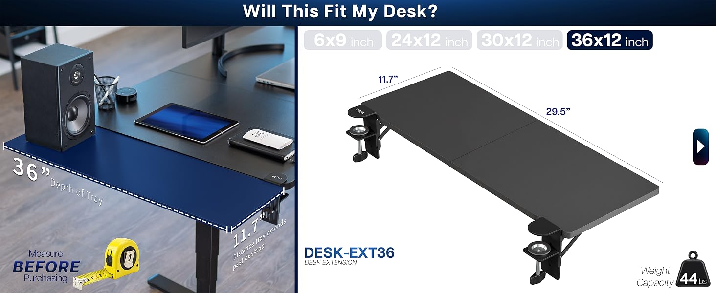 desk extension