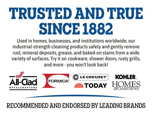 Bar Keeprs Friend since 1885 and trusted by international brands