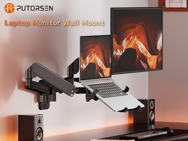 Laptop Monitor Wall Mount
