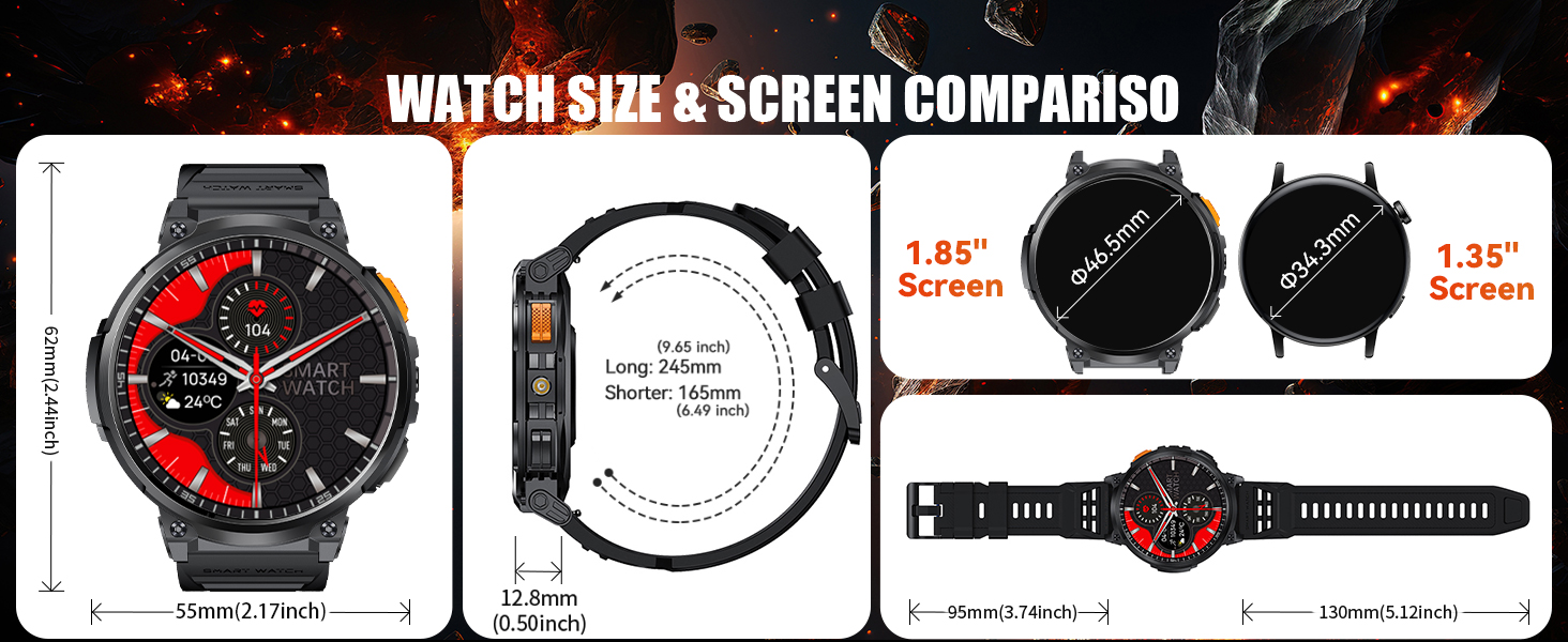 Watch Size