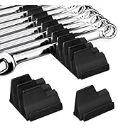 Ernst Manufacturing 5411M Magnetic Wrench Pro - Modular Wrench Storage for 40 Wrenches - Black