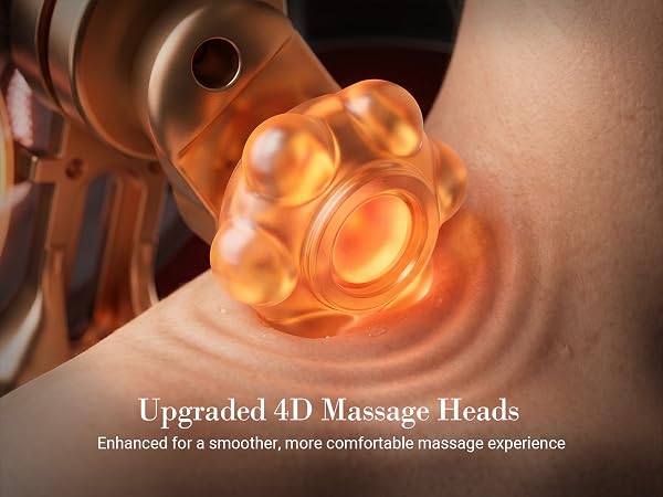 Upgraded 4D Massage Heads