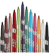 G2PLUS 12 PCS Colorful Eyebrow Pencil Eyeliner Eyebrow Lip Liner Pencil Pen Makeup Cosmetic Set K...