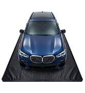 Golener Garage Floor Mat 7'9" x 18' Heavy Duty Waterproof Parking Mat, Non-Slip Garage Mats for F...