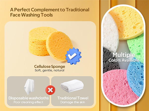 facial sponges