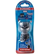 Brush Buddies Marvel Black Panther Toothbrush for Kids, Soft Bristle Kids Toothbrush, Ultra Soft ...