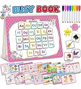 Benresive Montessori Busy Book for Toddlers 2-4, Preschool Toddler Learning Activities Crafts, St...