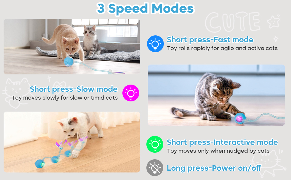 3 Speed Modes