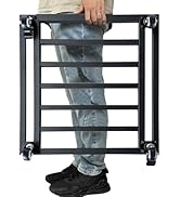Hongsane 22" Plant Caddy with Wheels Heavy Duty,600Lbs Large Metal Plant Rollers with Wheels,Roll...
