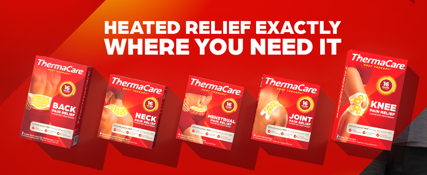 heated relief exactly where you need it