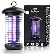 LFSYS Bug Zapper Outdoor 2 Prong Plug in Electric Fly Zapper 8 ft Cord High Voltage Mosquito Fly ...