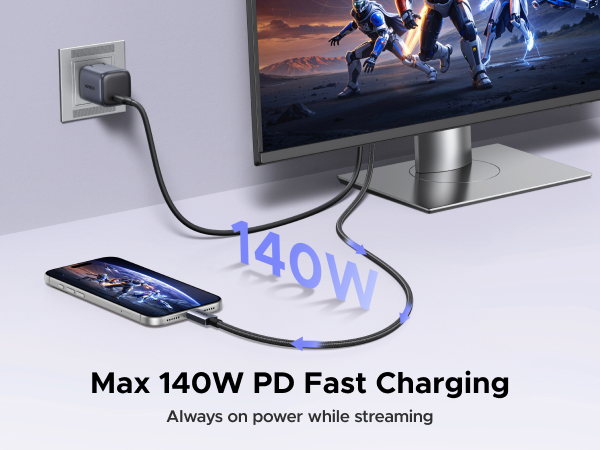 140W PD Charging