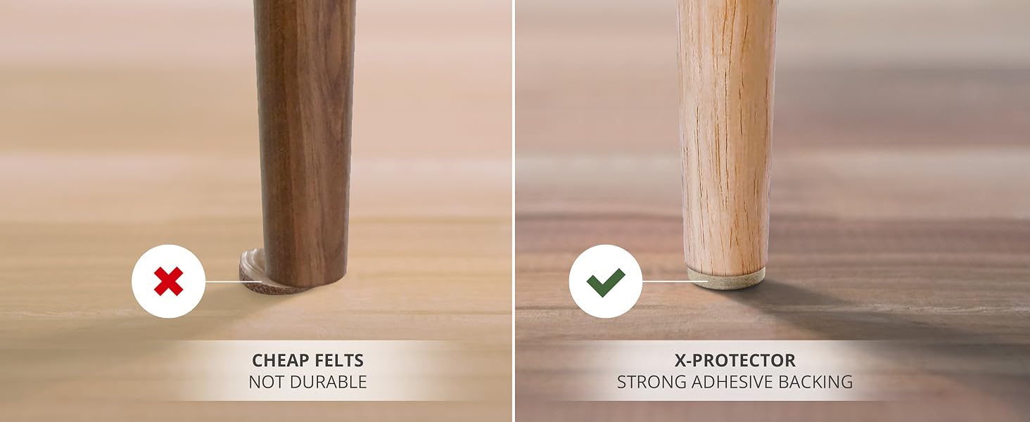felt chair leg floor protectors