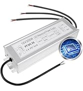 inShareplus 12V 300W Power Supply, AC 110-260V to DC 12 Volt 25A Converter, IP67 Waterproof Low V...