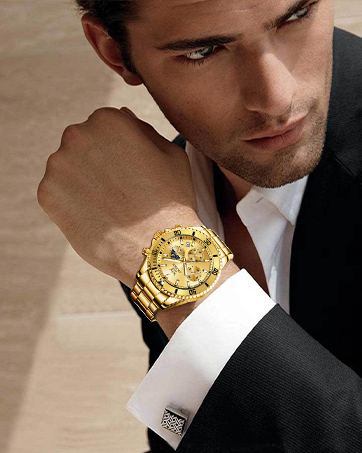 gold watches for men