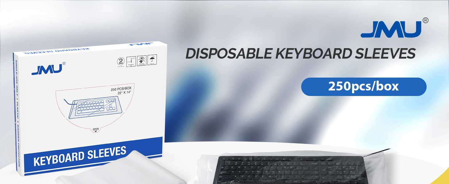 Disposable Keyboard Sleeves,250pcs/box