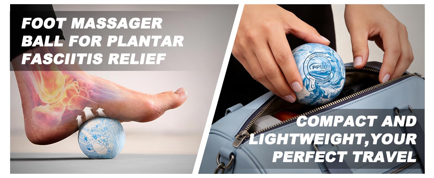 FOOT MASSAGER BALL FOR PLANTAR FASCIITIS RELIEF