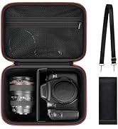 Compact Case Compatible for Canon EOS R100 R50 Mirrorless Camera, Travel Storage Cameras Crossbod...