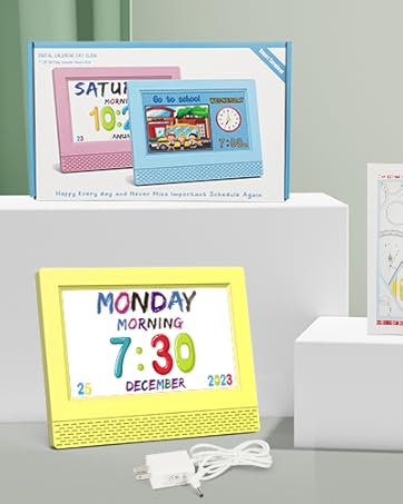 Kids Digital Alarm Clock Colorful