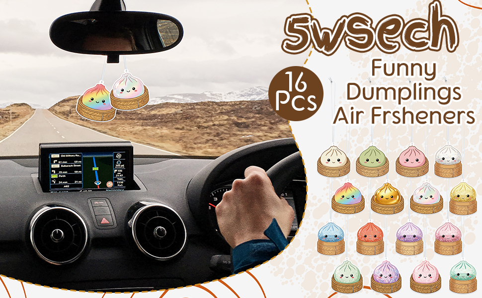 Dumplings Car Air Fresheners
