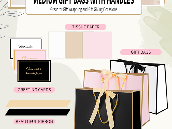 G3222K-Medium Gift Bags