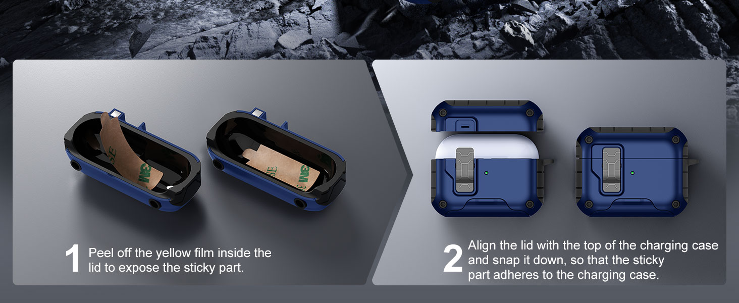 how to install the case