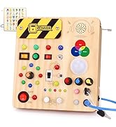 Grarain Busy Board for Toddlers - Montessori Educational Toy for 1-3 Year Old Boys & Girls | Trav...