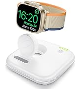 Portable for Apple Watch Charger 2000mAh - Foldable Magnetic Power Bank for Series 2-10/SE/Ultra1...