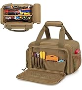 Rexmica 12-Inch Tool Bag with Anti-friction Bottom, Hand Tool Storage Organizer Bag for Men, Tact...