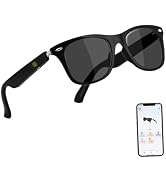 Tulbeys AI Smart Glasses for Men Women, Real-Time Translation Bluetooth Glasses with 169 Language...