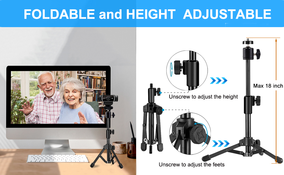 webcam tripod