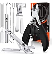 Toe Nail Clippers for Thick Nails for Seniors,Heavy Duty Toenail Clippers for Thick Ingrown Toena...