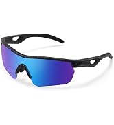 Vcarsian Kids Sunglasses Polarized Youth Baseball Sunglasses Softball Cycling Sports Sun Glasses ...