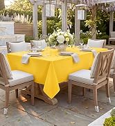 Romanstile Spring Rectangle Tablecloth - Waterproof and Wrinkle Resistant Washable Polyester Tabl...