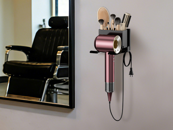 bathroom hair tool organizer
