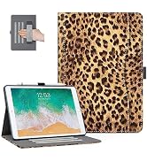 iPad 10.2 Case Leopard Print, Case for iPad 9th/8th/7th Generation 10.2 Inch Girs Women with Penc...