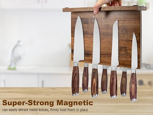 double sided magnetic knife holder