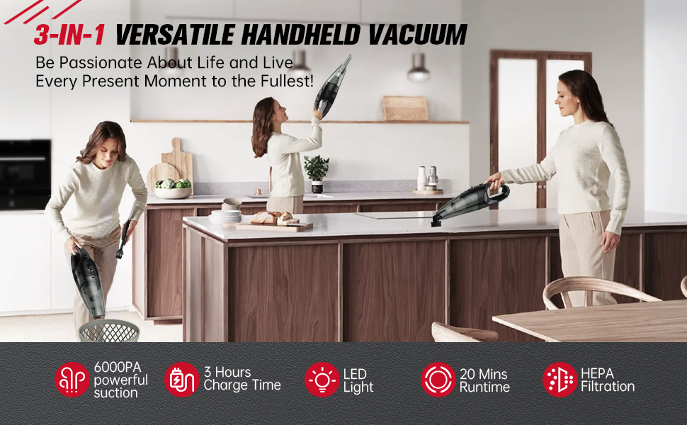 Handheld Vacuum Cordless