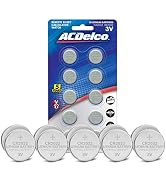 Powermax ACDelco CR2032 3V Lithium Coin Cell Battery, Watch and Electronics Button Batteries, Sil...